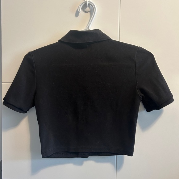 Sunday Best "audio" crop polo top size XS - Picture 4 of 8